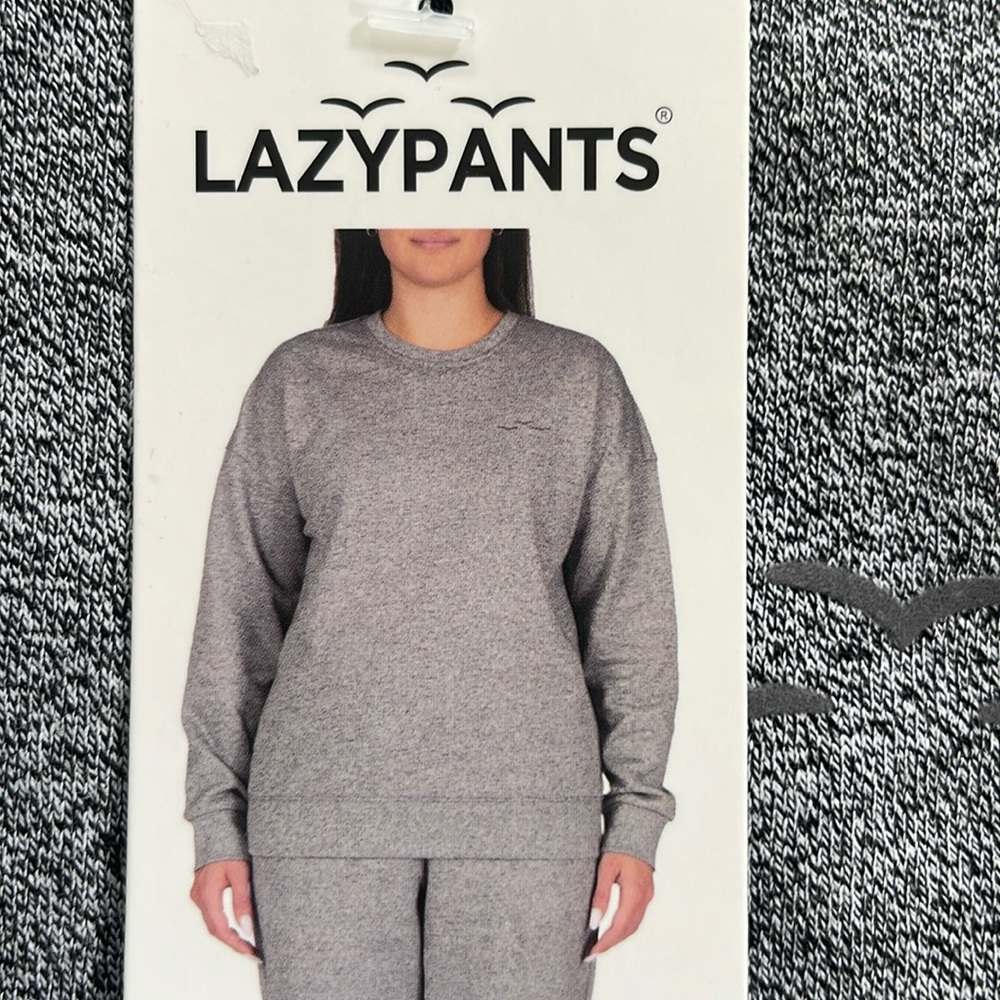 XS: 🩶 LAZYPANTS Sweater